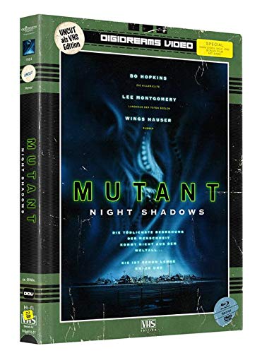 Mutant - Night Shadows - Limited Mediabook VHS Edition - Limitiert auf 250 Stück (+DVD) (+ Bonus-DVD) (+ Bonus-BR) Movies