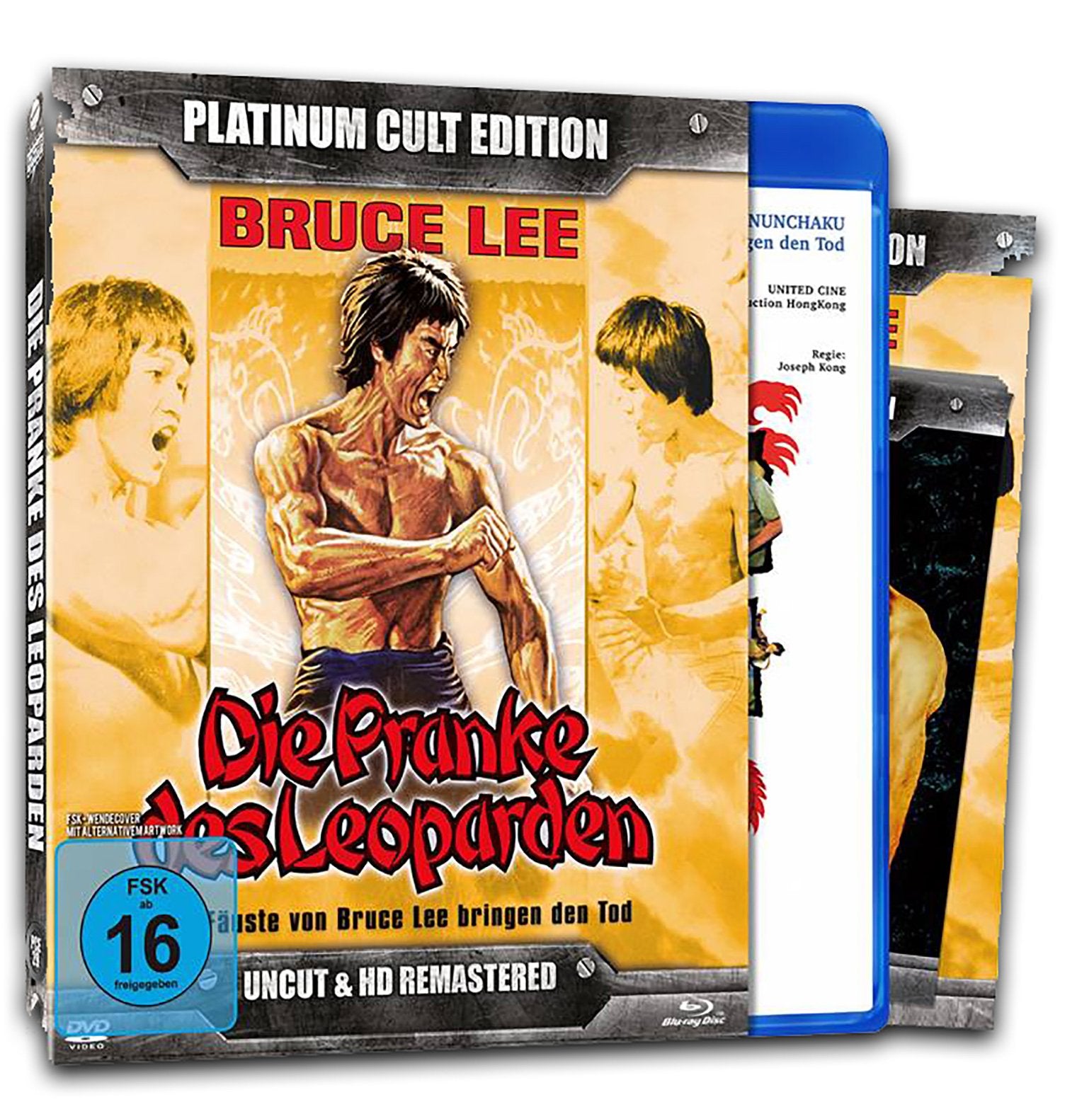 Die Pranke des Leoparden - Platinum Cult Edition (Blu-Ray + 2 DVDs) limitierte Auflage 1000 Stück !! Films