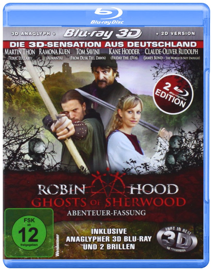 Robin Hood: Ghosts of Sherwood (Abenteuer-Fassung) (inkl. anaglypher 3D Blu-Ray und 2 Brillen) Movies