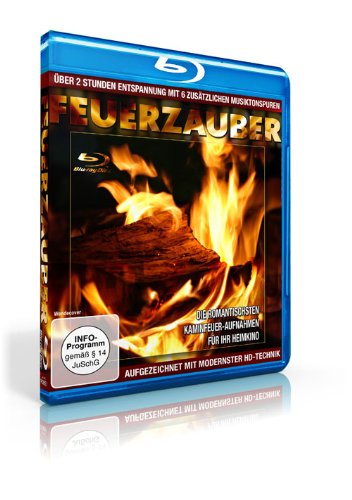 Feuerzauber , Kaminfeuer - Aufgezeichnet in modernster HD-Technik und 6 zusätzlichen Tonspuren Movies