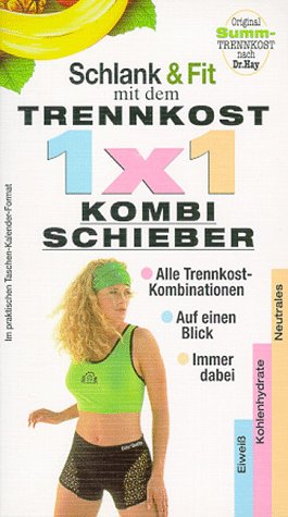 Schlank & Fit mit dem Trennkost 1x1 Kombi-Schieber Health, Nutrition & Fitness