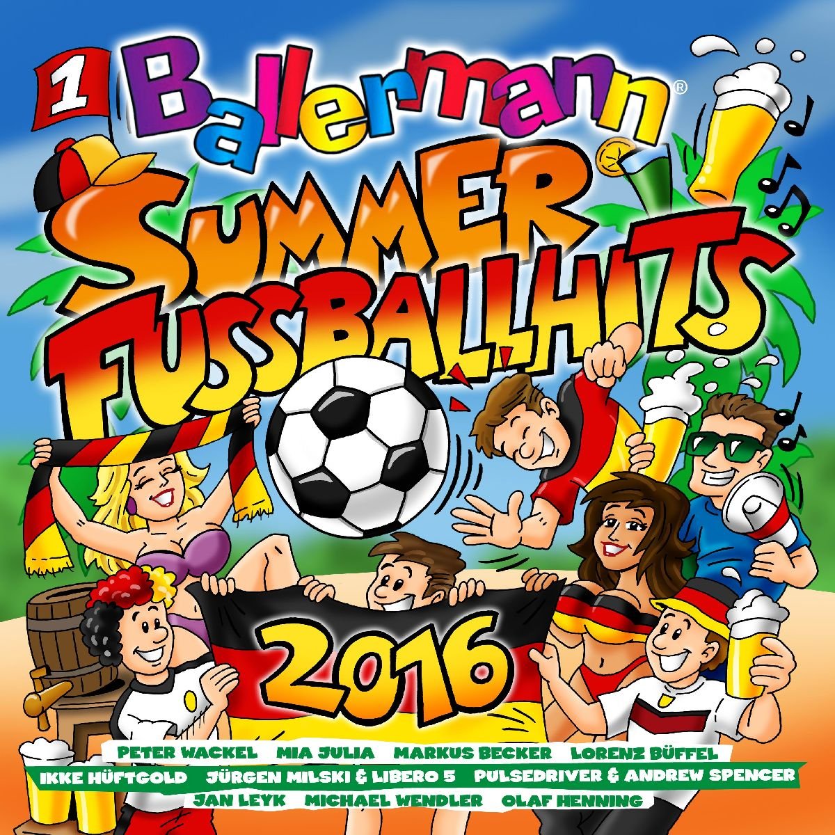 Ballermann Summer-Fußball Hits 2016 Pop