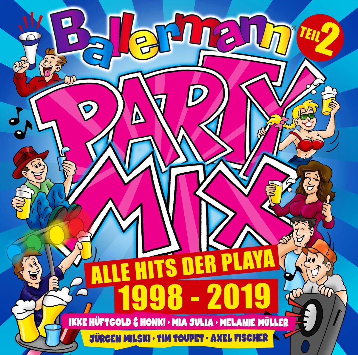 Ballermann Party Mix-Alle Hits der Playa 1998-2019 German Schlager & Volksmusik