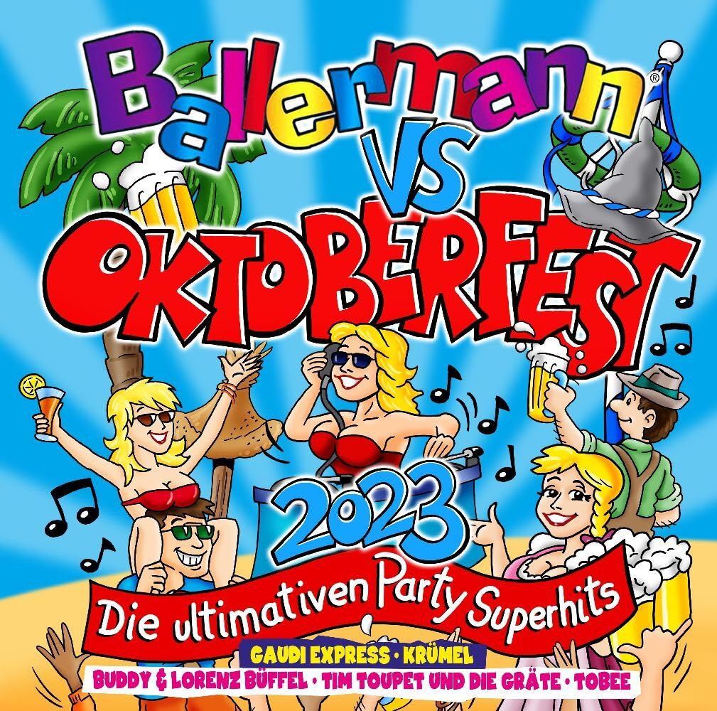 Ballermann vs Oktoberfest 2023 (2CD) German Schlager & Volksmusik