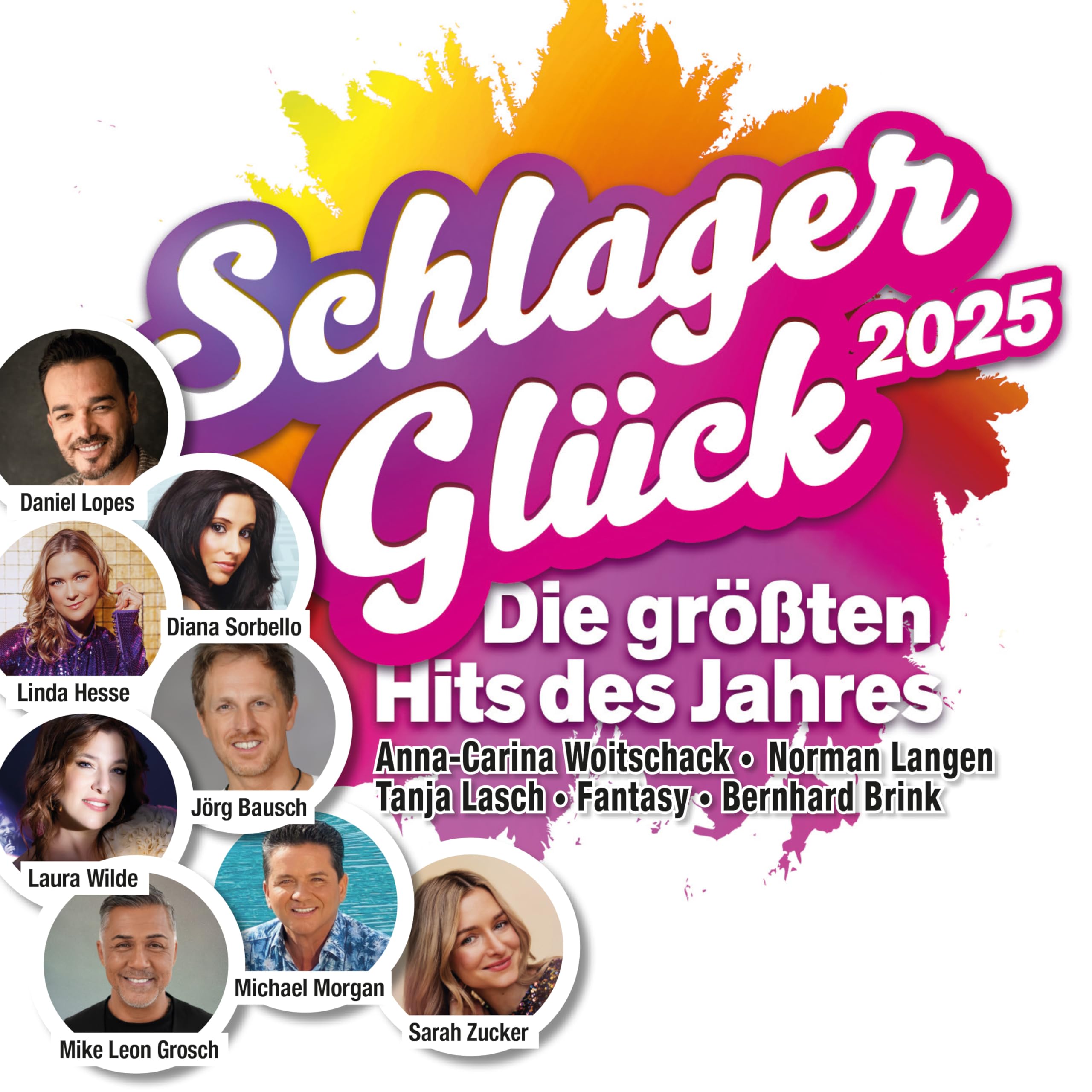 Schlager Glück 2025-die Hits des Jahres (2cd) German Schlager & Volksmusik