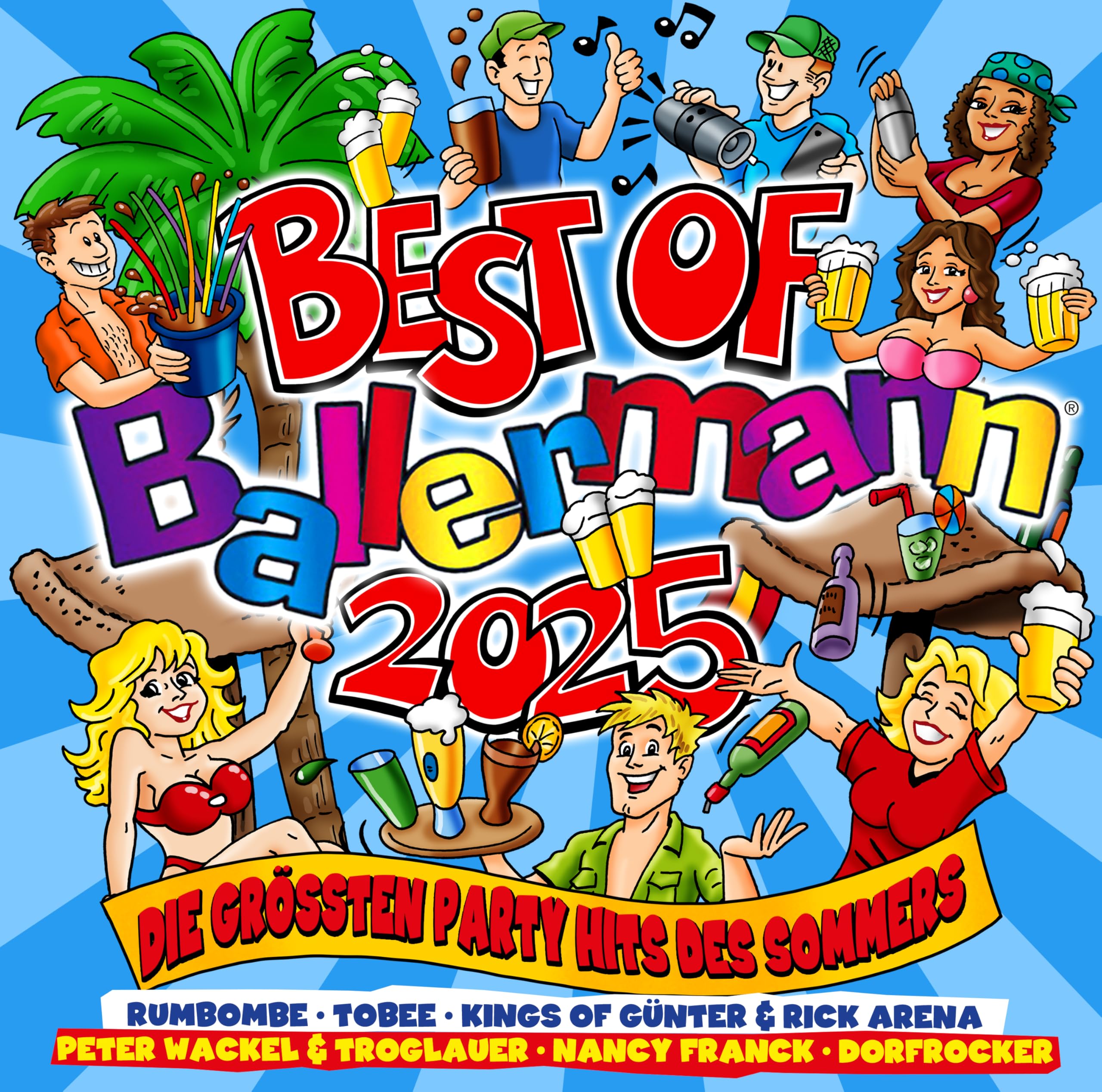 Best Of Ballermann 2025-Die Grössten Party Hits German Schlager & Volksmusik