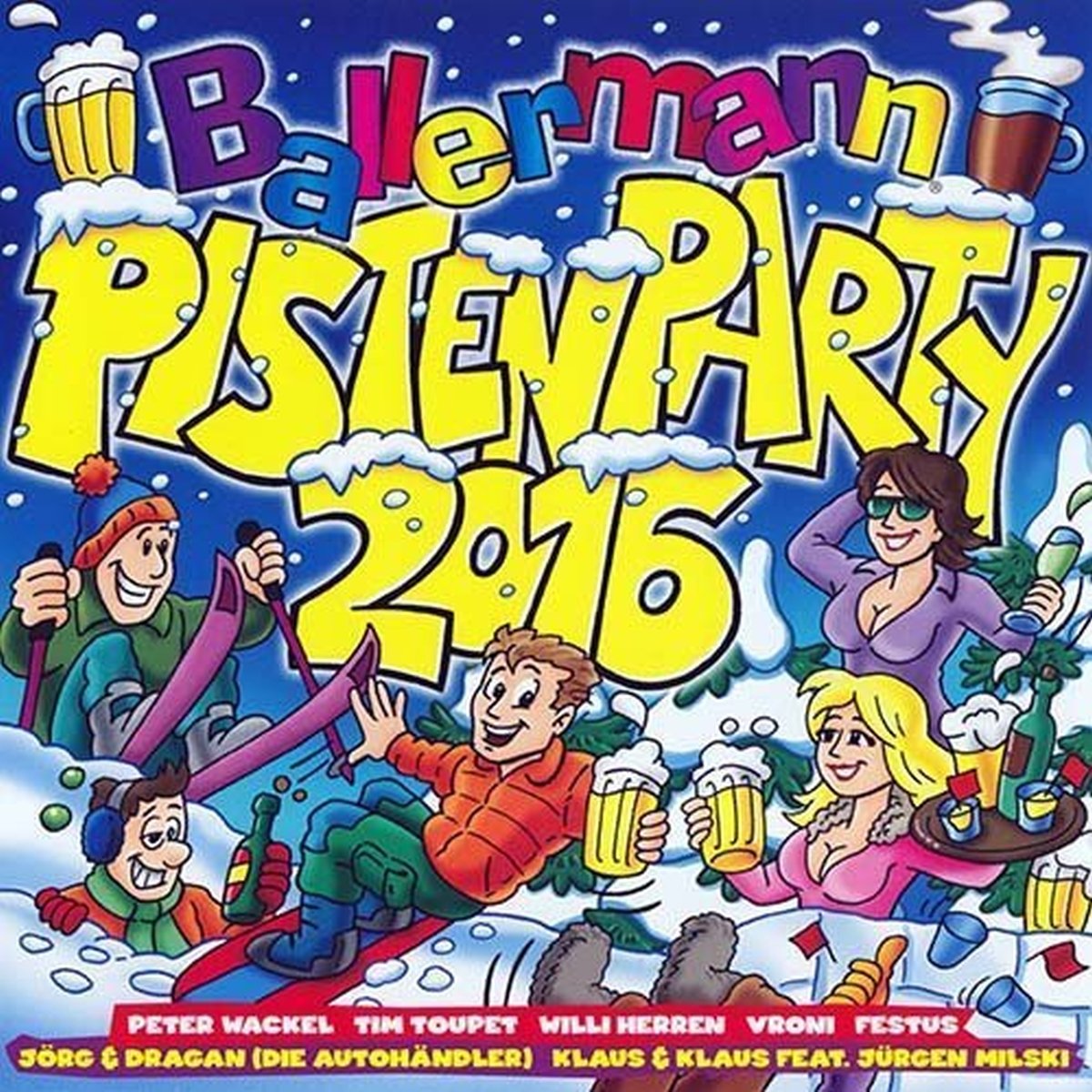 Ballermann Pistenparty 2016 German Schlager & Volksmusik