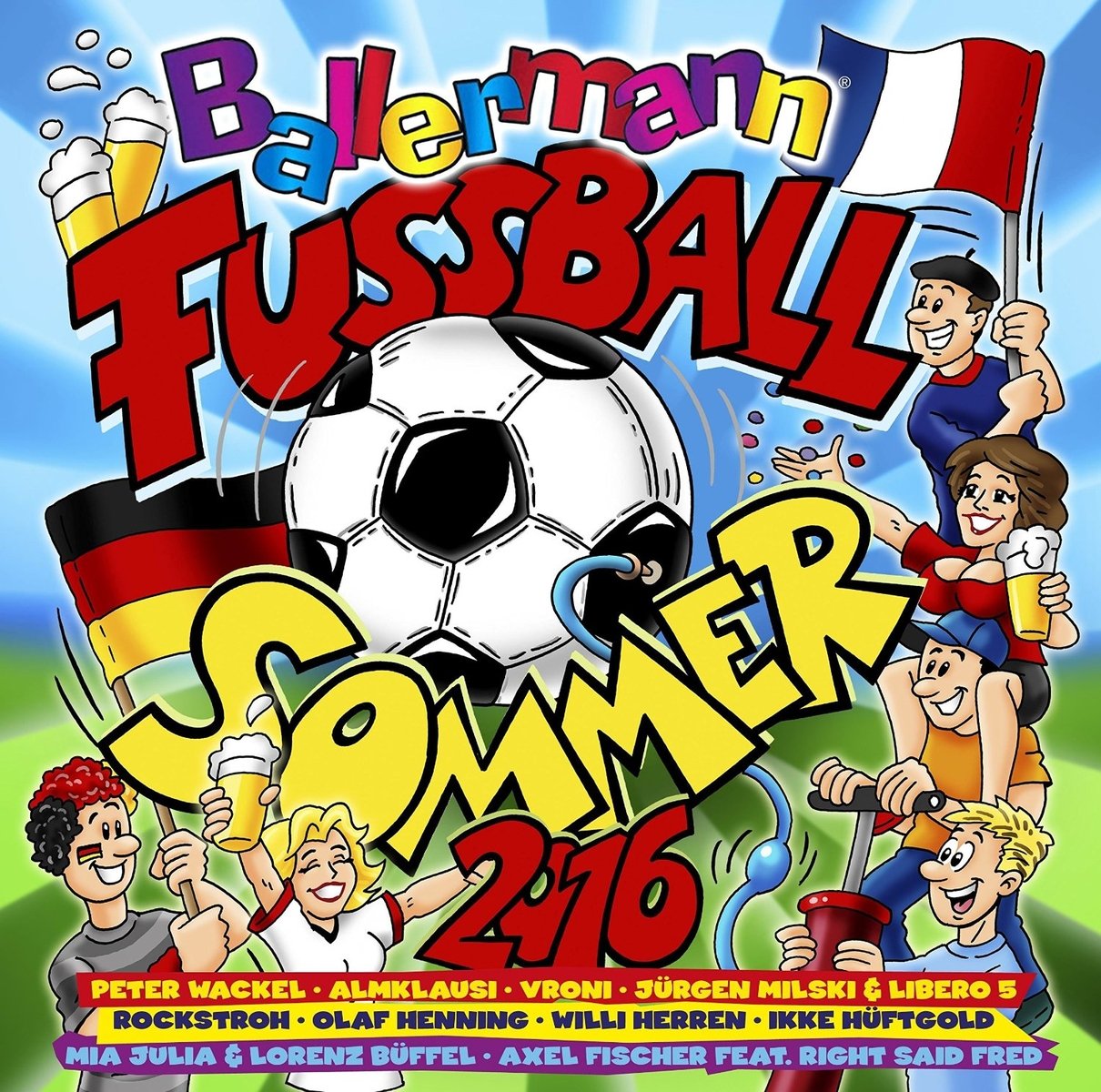 Ballermann Fußball Sommer 2016 Pop