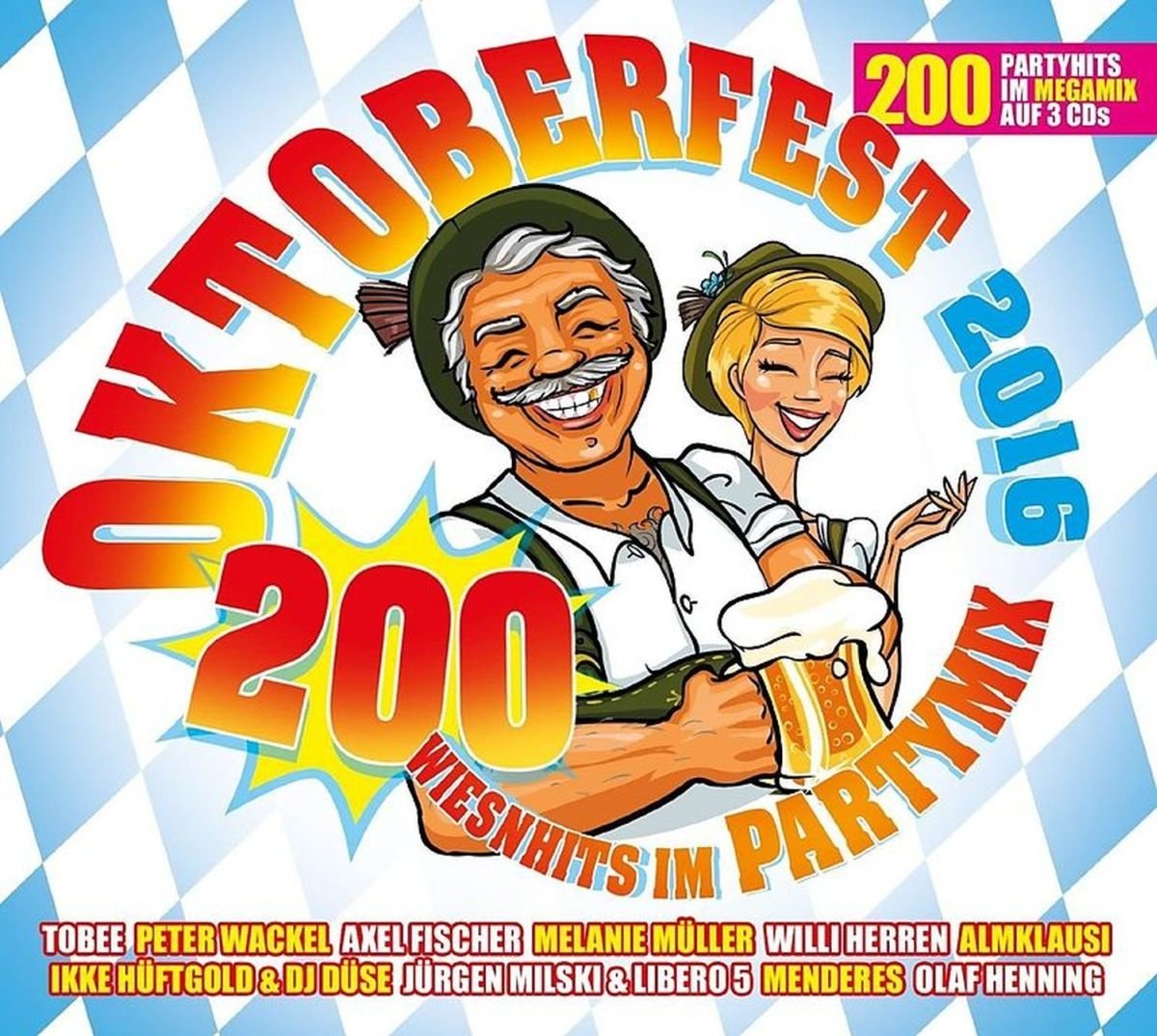 Oktoberfest 2016-200 Wiesnhits im German Schlager & Volksmusik