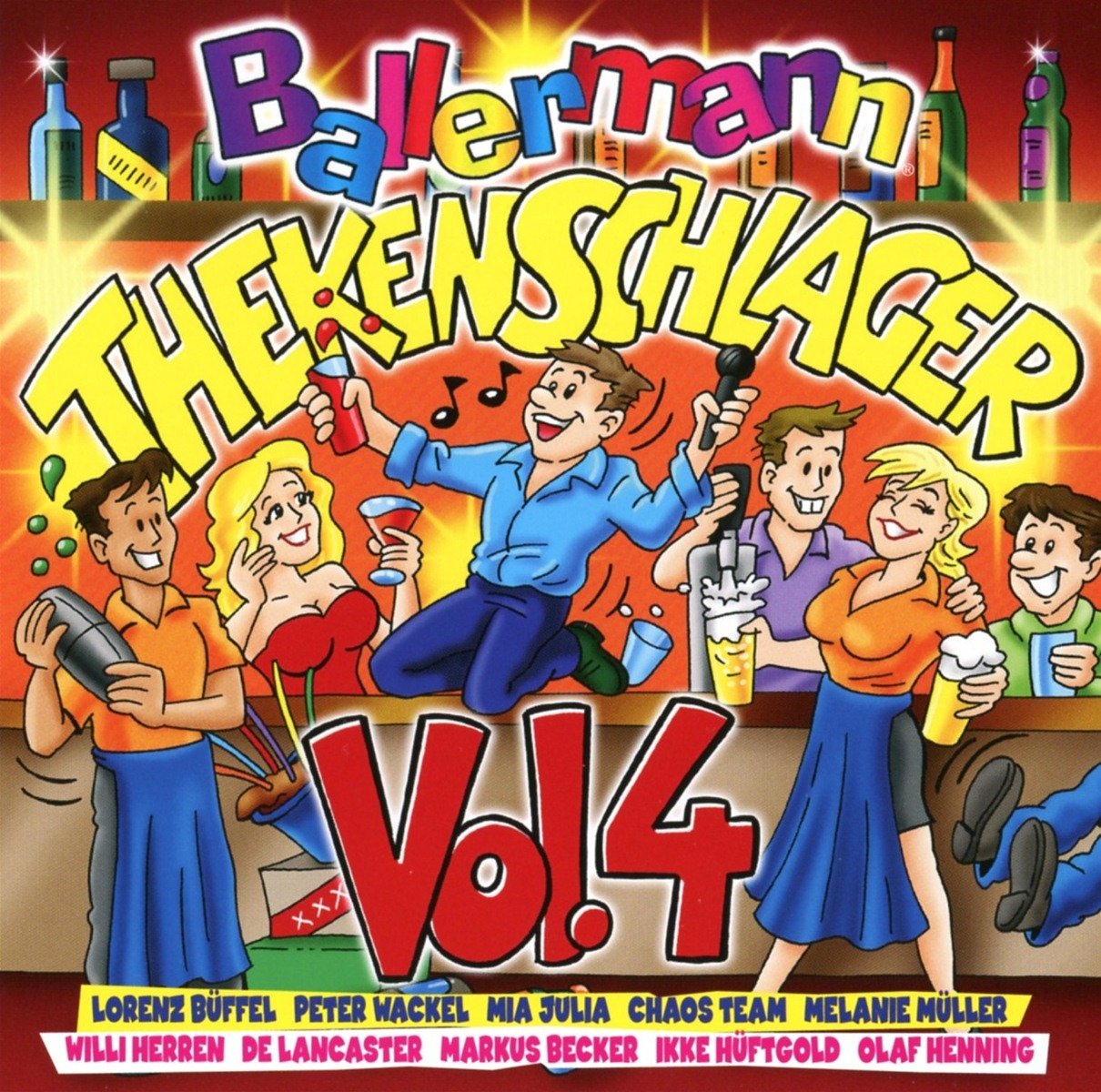 Ballermann Thekenschlager Vol. 4 German Schlager & Volksmusik