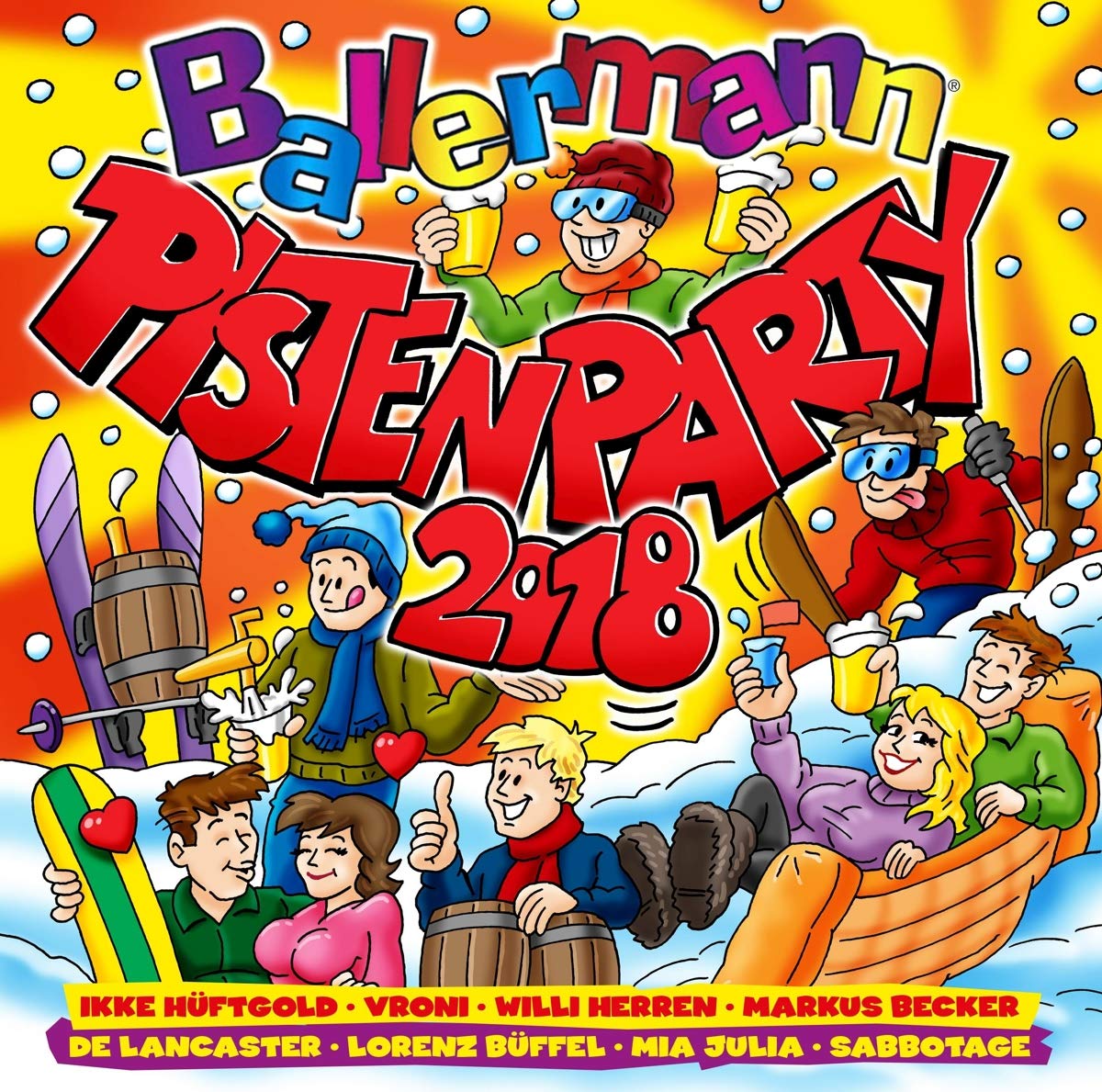 Ballermann Pistenparty 2018 German Schlager & Volksmusik