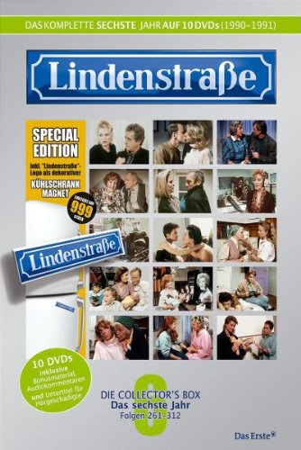 Lindenstraße - Das komplette 6. Jahr (Folge 261-312) - Limitierte Ausgabe mit Kühlschrankmagnet Box sets