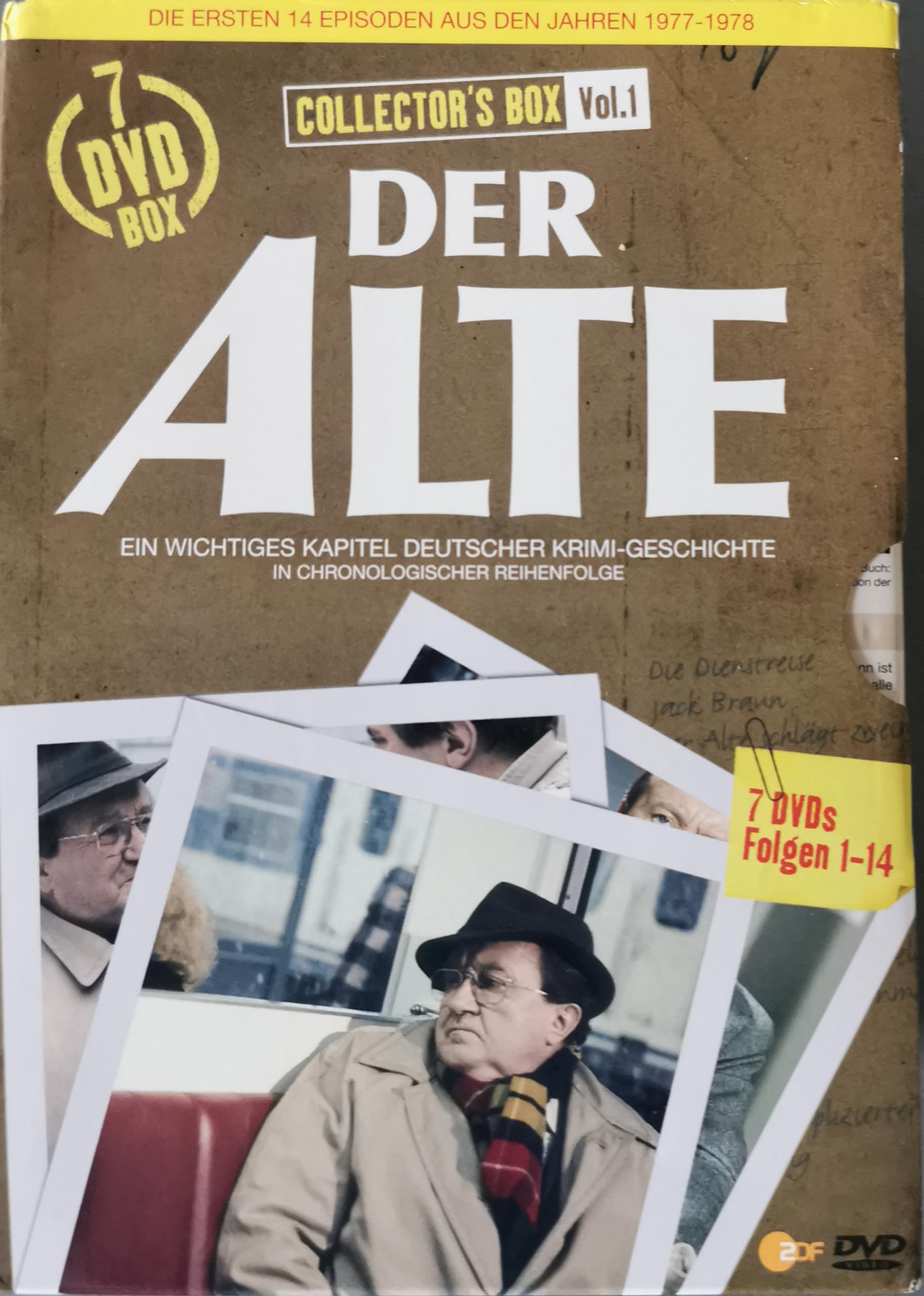 Der Alte - Collector's Box Vol. 1/Folge 01-14 Box sets