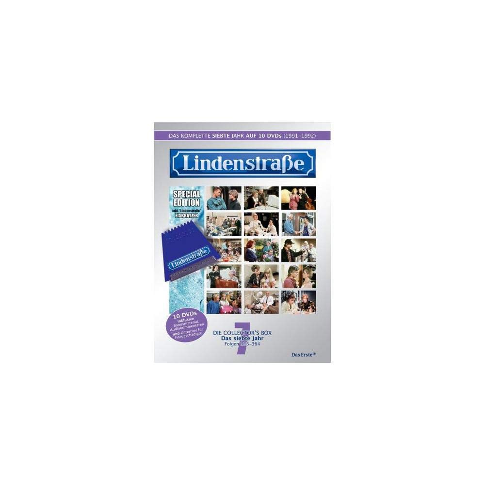 Lindenstraße - Das komplette 7. Jahr, Folge 313-364 (Limited Edition, Collector's Box, 10 DVDs) Box sets