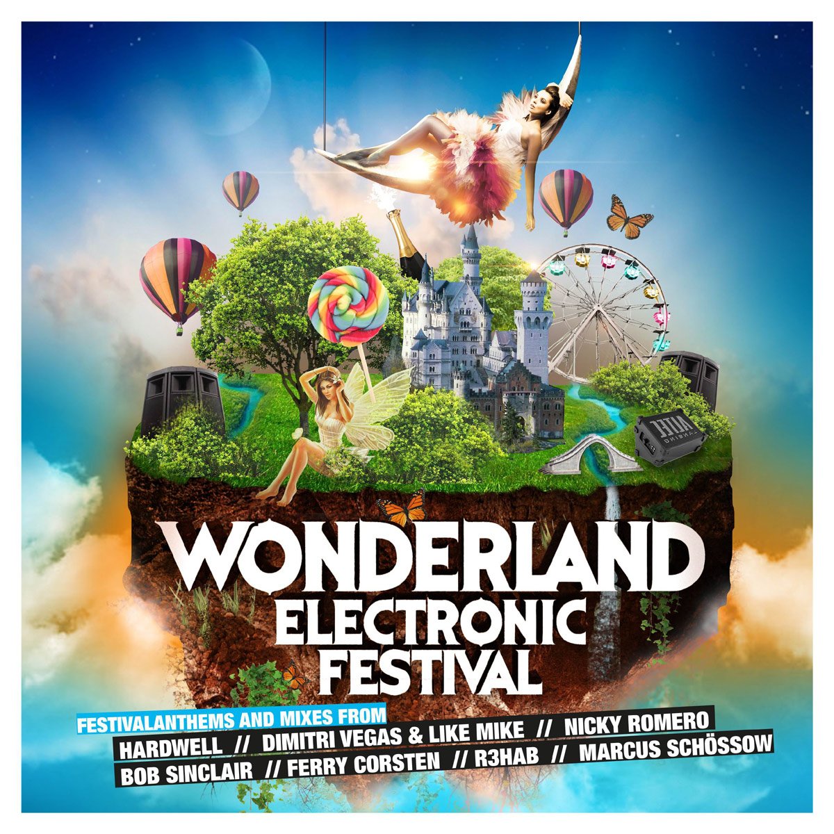 Wonderland Electronic Festival Pop