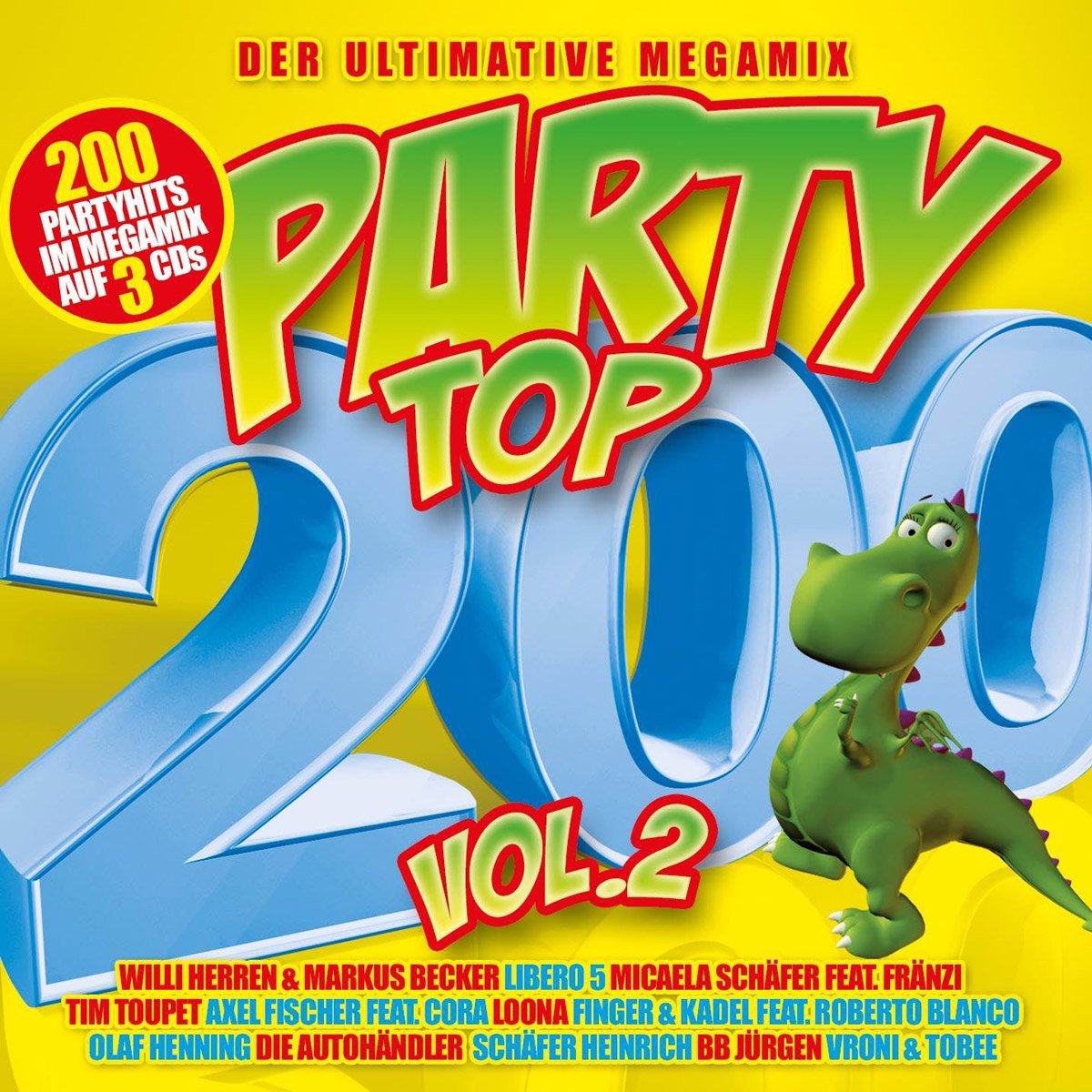 Party Top 200 Vol.2-der Ultimative Megamix German Schlager & Volksmusik