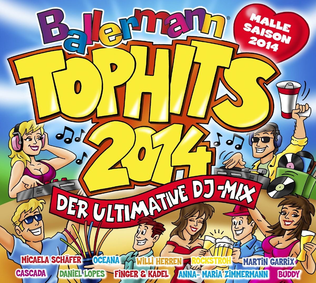 Ballermann Tophits 2014 der Ultimative DJ-Mix Pop