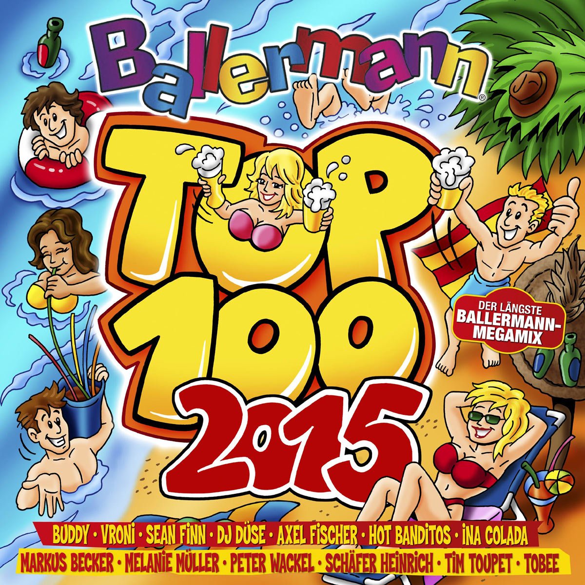 Ballermann Top 100 2015 Pop