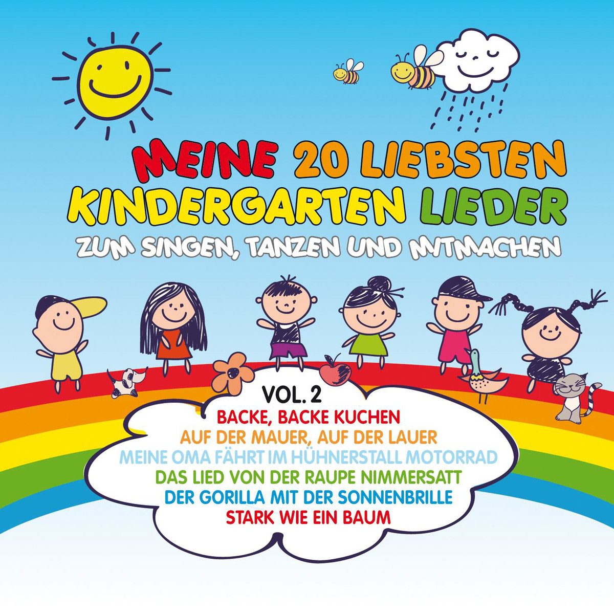 Meine 20 Liebsten Kindergarten Lieder Vol.2 Children & Young People