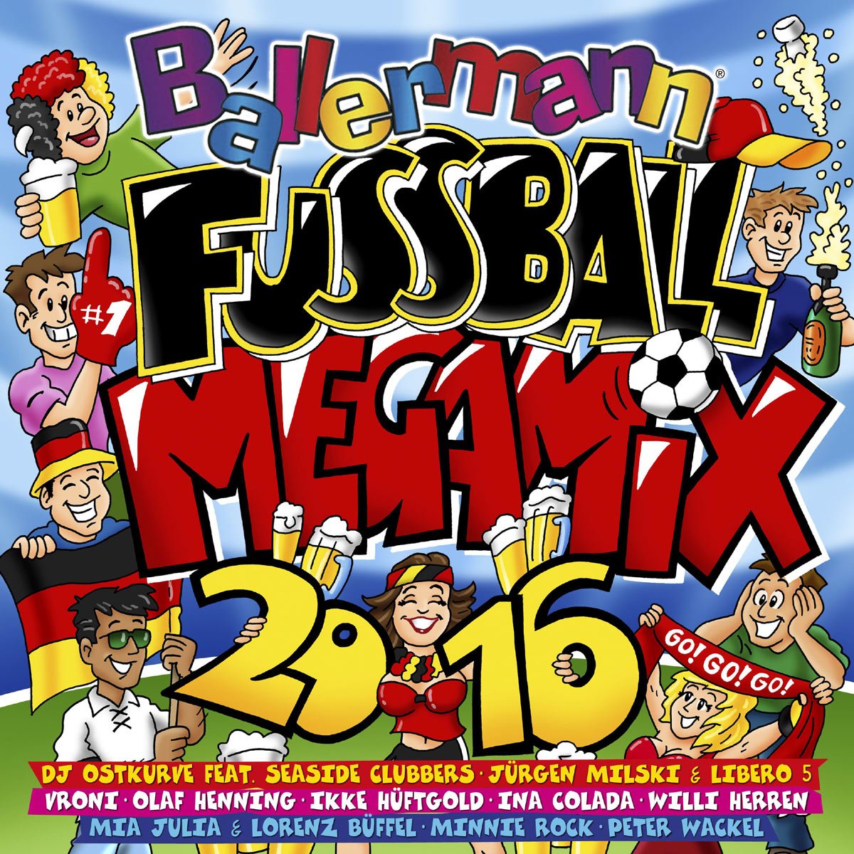 Ballermann Fußball Megamix 2016 Pop
