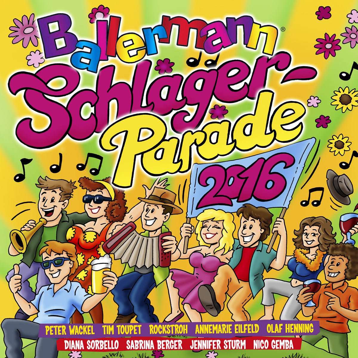 Ballermann Schlagerparade 2016 German Schlager & Volksmusik