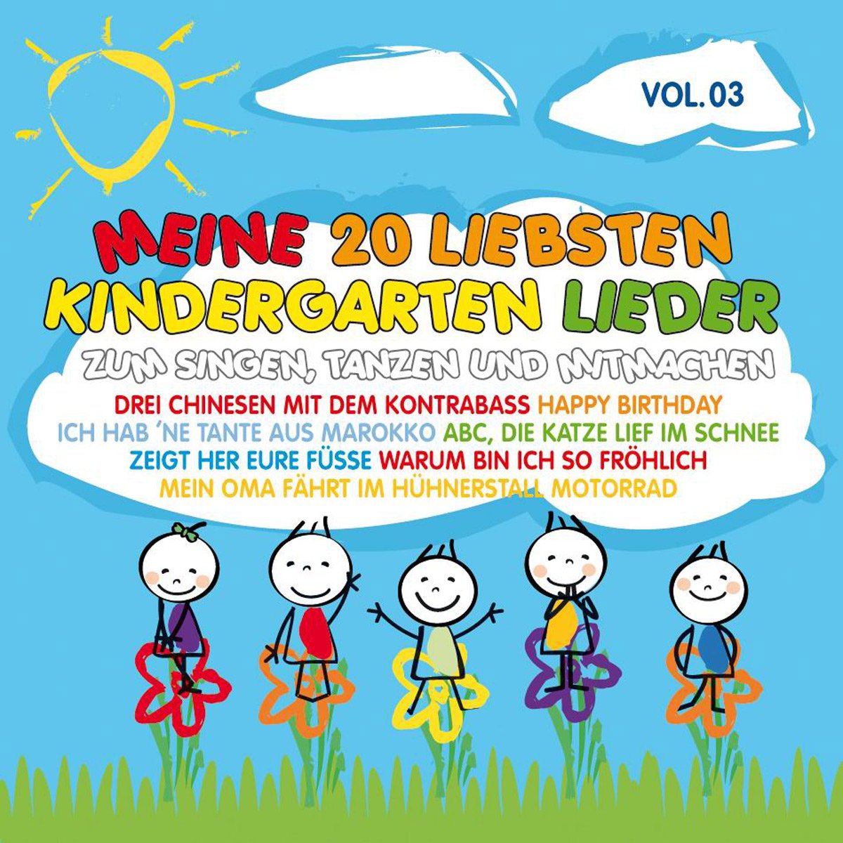 Meine 20 Liebsten Kindergarten Lieder Vol.3 Children & Young People