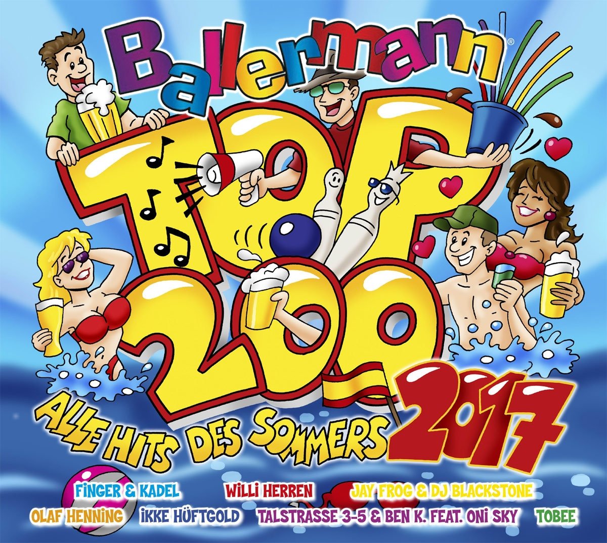 Ballermann Top 200 Alle Hits Des Sommers 2017 Pop