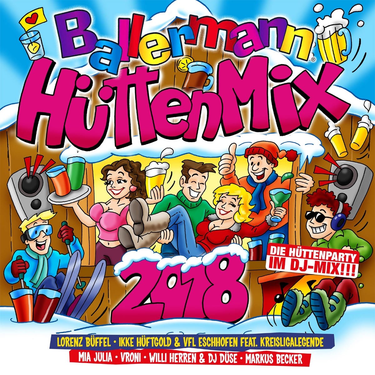 Ballermann Hütten Mix 2018 German Schlager & Volksmusik