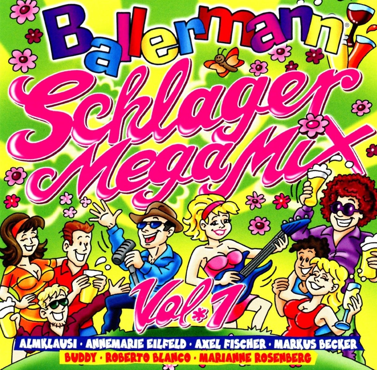 Ballermann Schlager Megamix Vol.1 German Schlager & Volksmusik