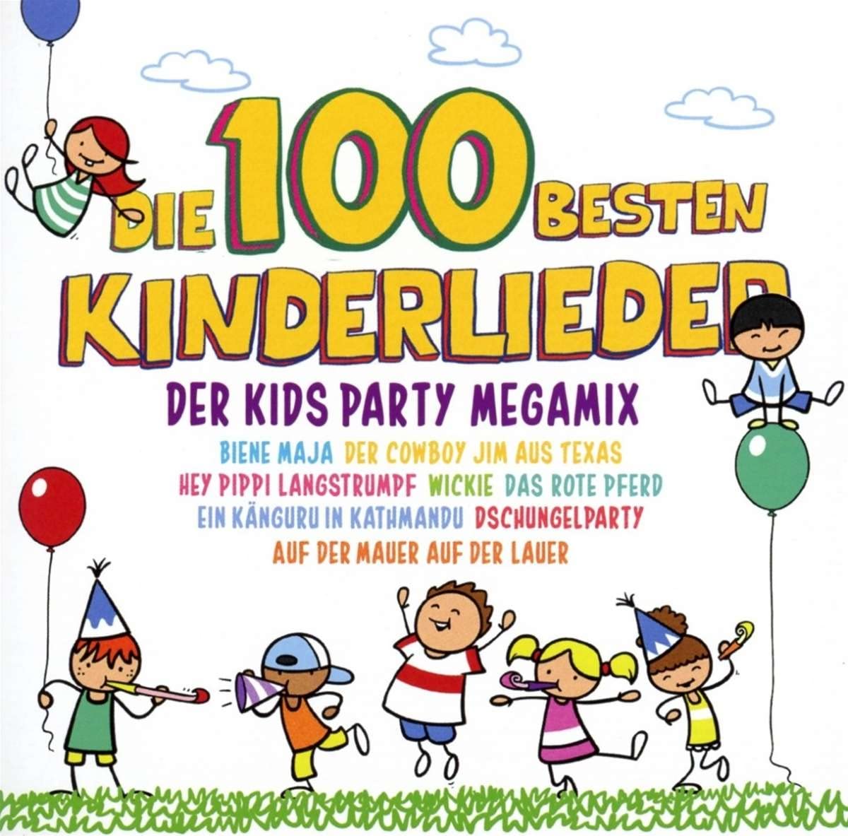 Die 100 Besten Kinderlieder-der Kids Party Megamix Children & Young People