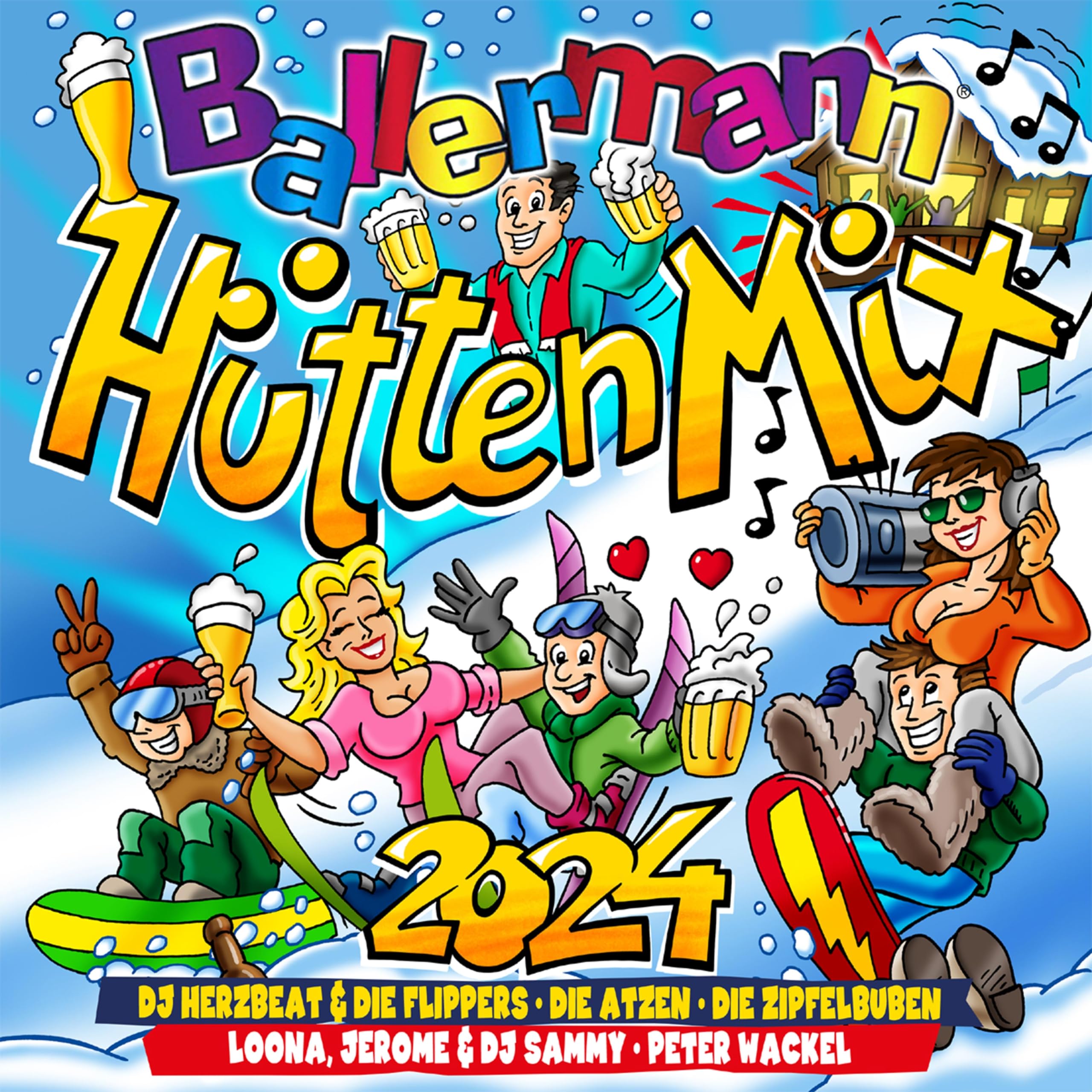 Ballermann Hütten Mix 2024 German Schlager & Volksmusik