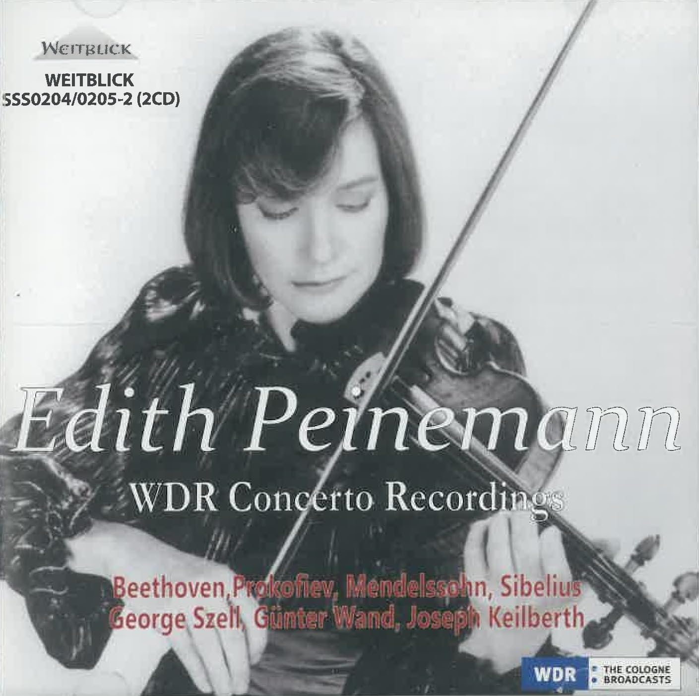 Edith Peinemann Plays Violin Concerti By Sibelius: Beethoven Et Al. Music