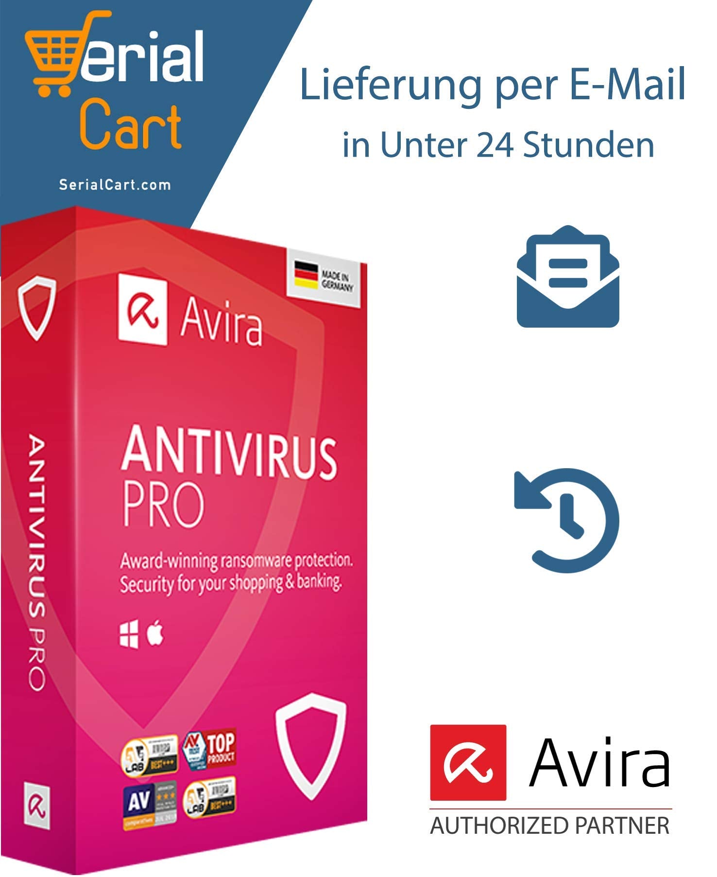 Avira AntiVirus Pro 2016 - 1 Gerät / 1 Jahr Other software