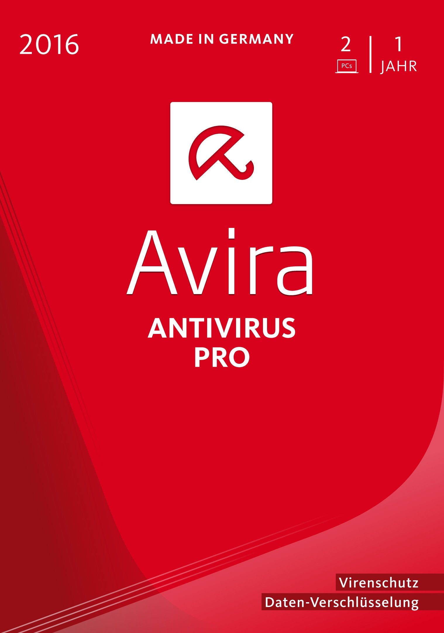 Avira AntiVirus Pro 2016 - 2 Geräte / 1 Jahr Other software