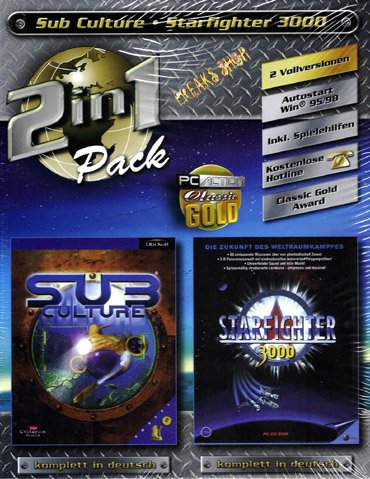 2 in 1 Starfighter 3000 + Sub Culture PC
