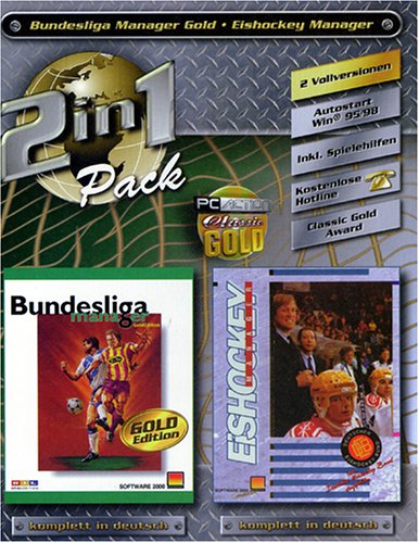 2 in 1 Bundesliga Manager + Eishockey Manager PC
