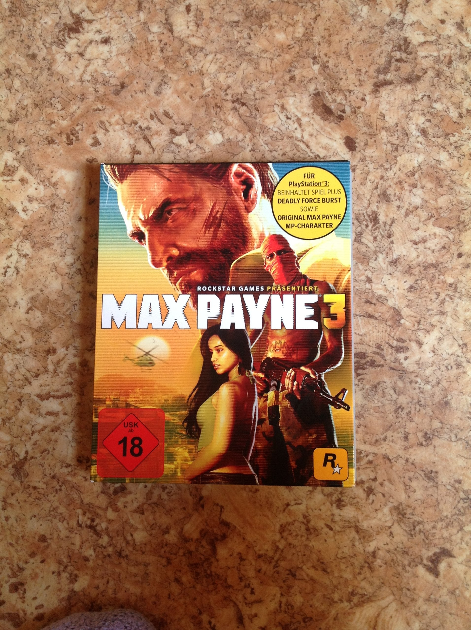 Max Payne 3 Exklusiv Edition, PS3, Neu OVP PlayStation 3