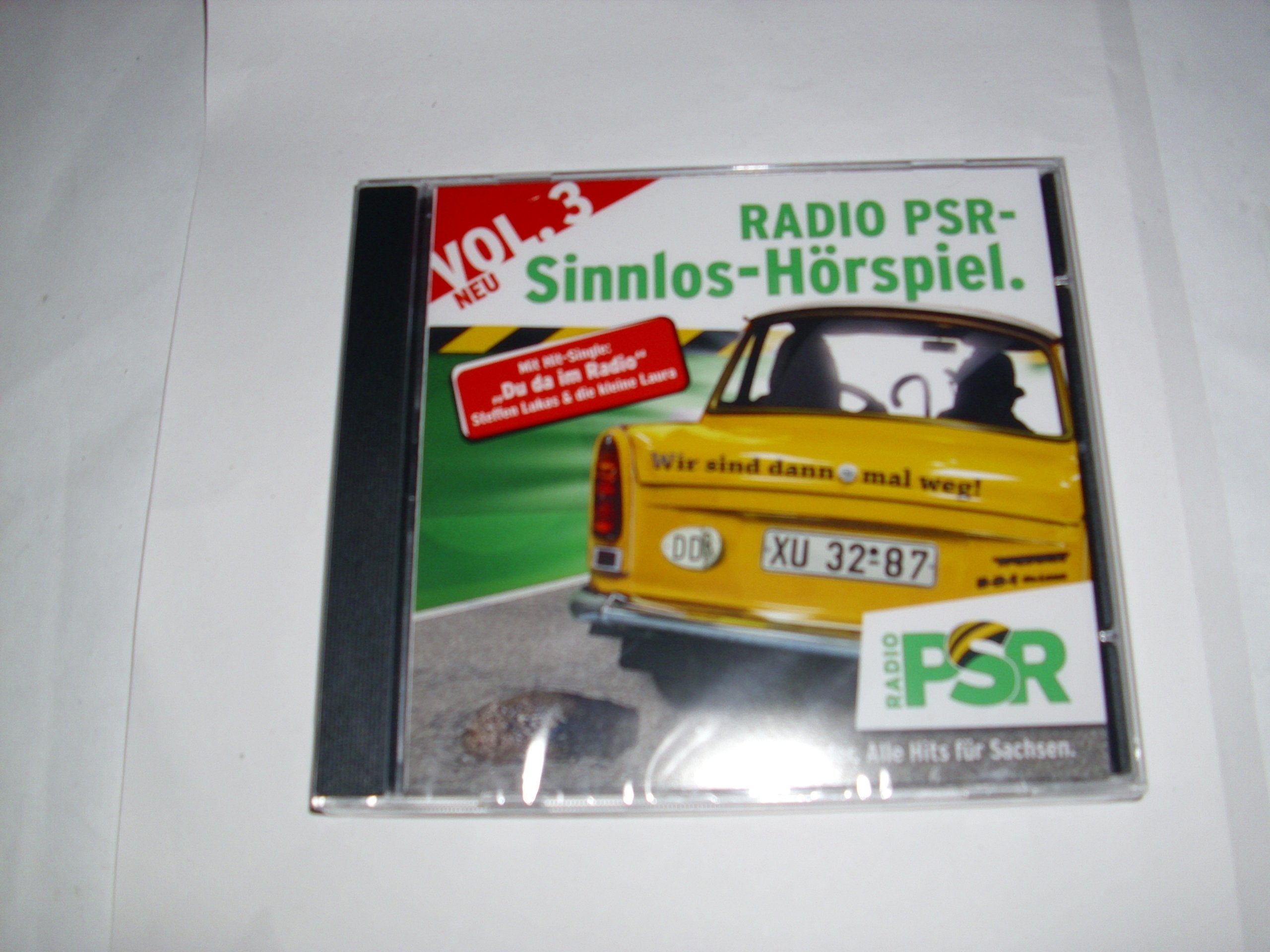 Radio PSR-Sinnlos-Hörspiel. Vol. 3 NEU! Mit Hist-Single "Du da im Radio" Steffen Lukas & die kleine Laura. Music