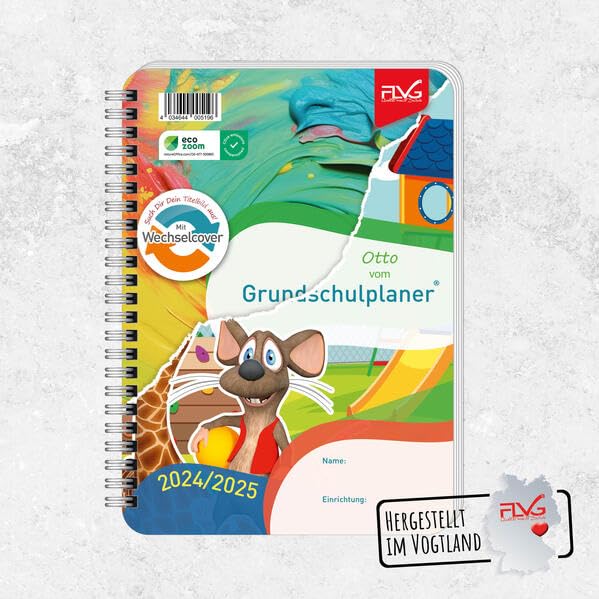 Grundschulplaner mit Frieda & Otto 2024/2025 Non-fiction