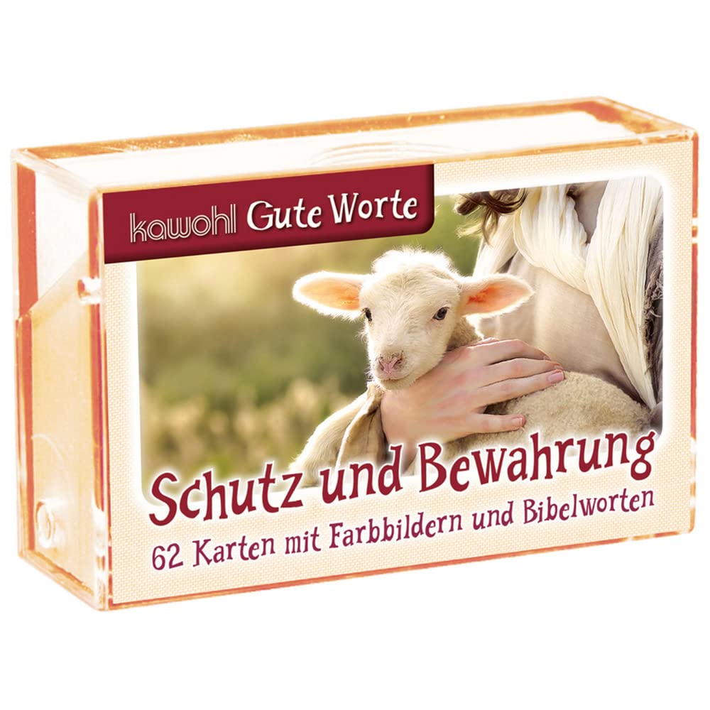 Schutz und Bewahrung: 62 Karten mit Farbbildern und Bibelworten Religion & Esotericism