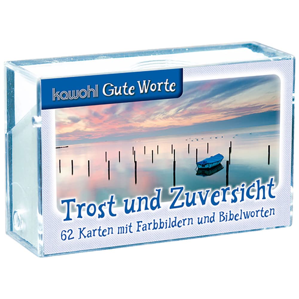 Trost und Zuversicht: 62 Karten mit Farbbildern und Bibelworten Religion & Esotericism