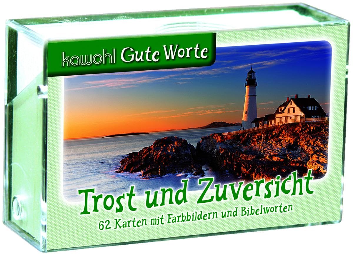 Trost und Zuversicht: 62 Karten mit Farbbildern und Bibelworten Lifestyle
