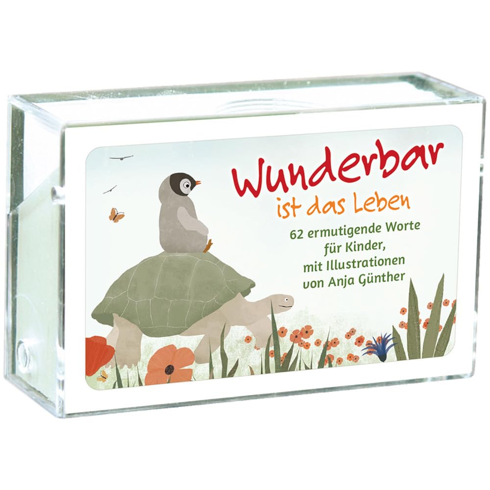 Wunderbar ist das Leben: 62 ermutigende Worte für Kinder, mit Illustrationen von Anja Günther Lifestyle