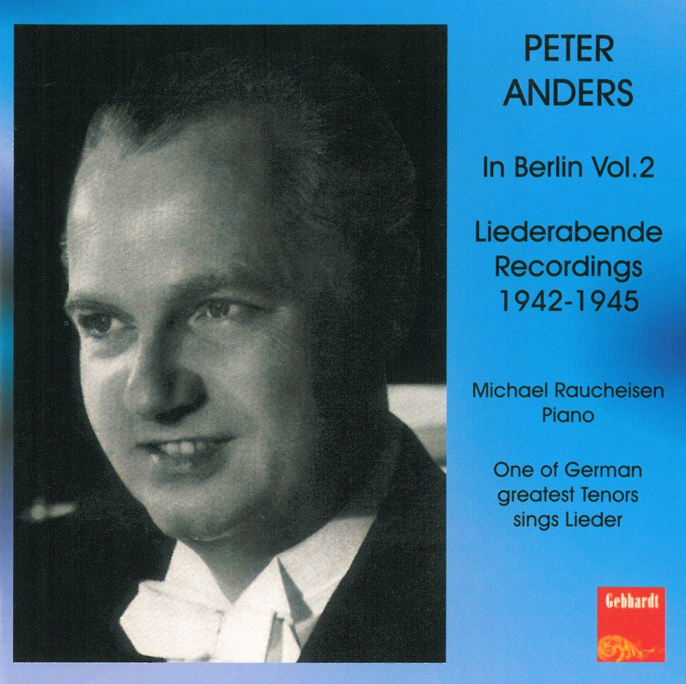 Product Image: Liederabende Recordings [1942-