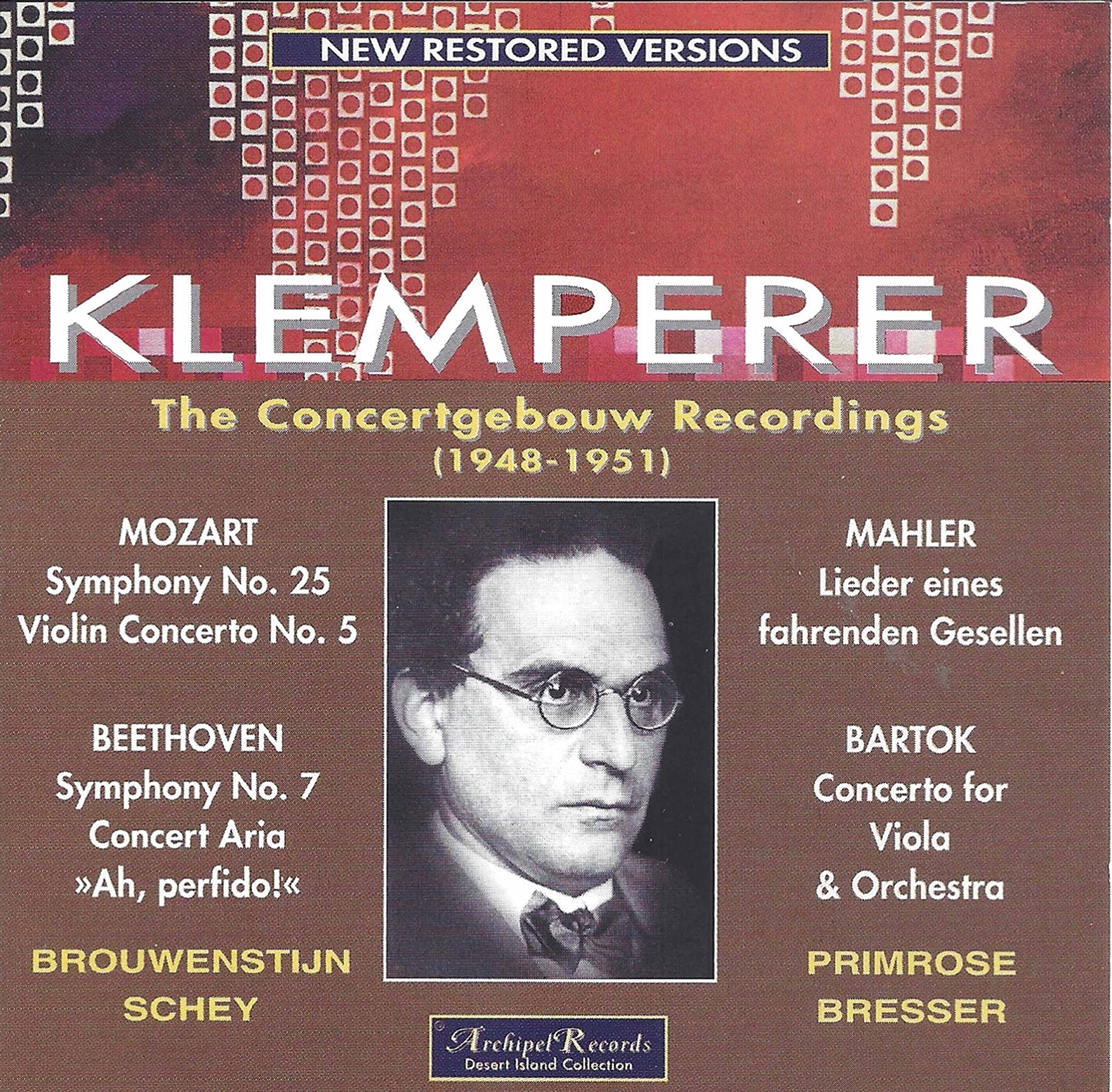Klemperer,Otto/Concertgebouw 1948-51 Classical