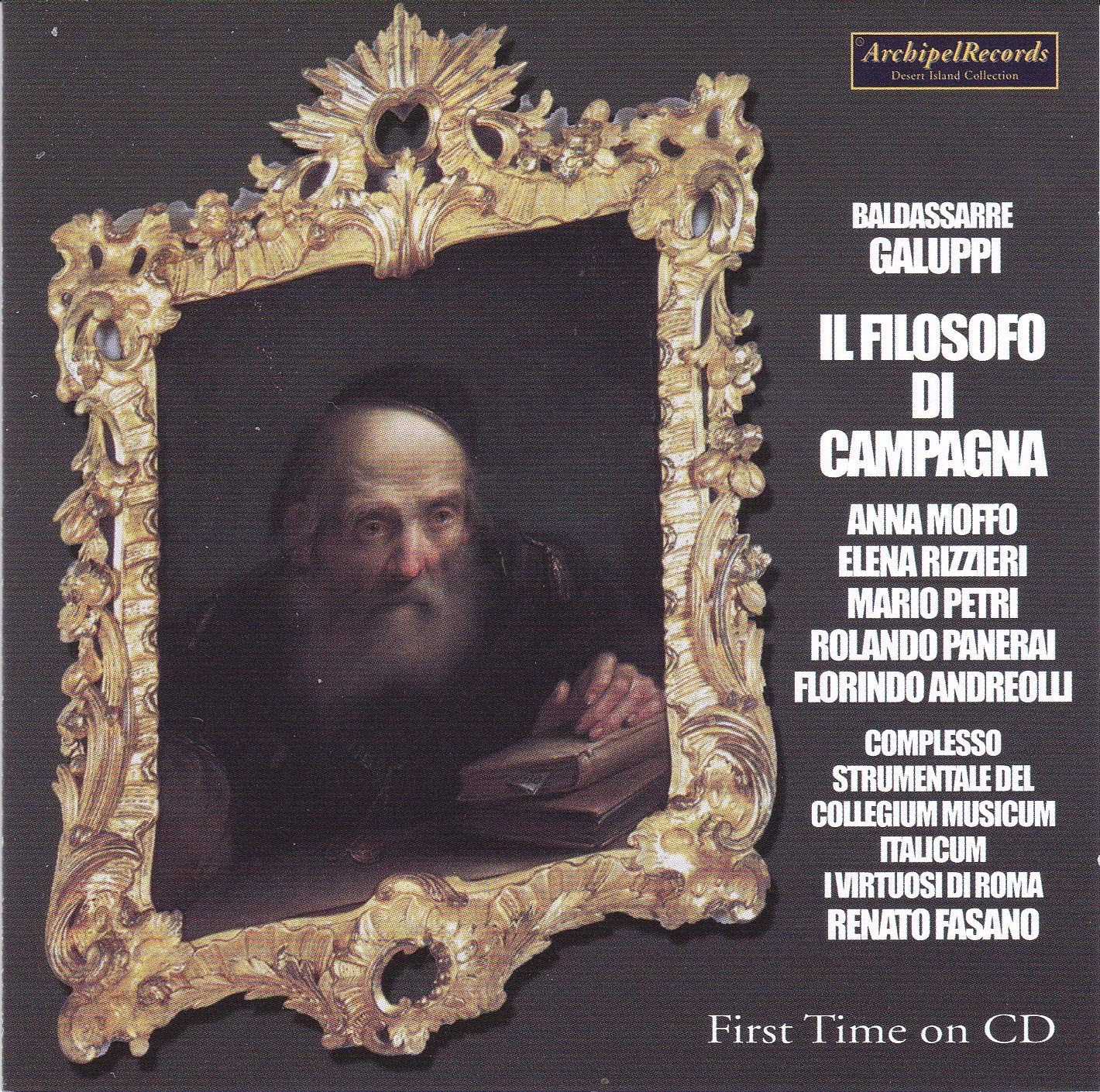 Moffo-Petri-Panerai / Roberto Fasan - Galuppi: Il Filosofo Di Campagna Classical