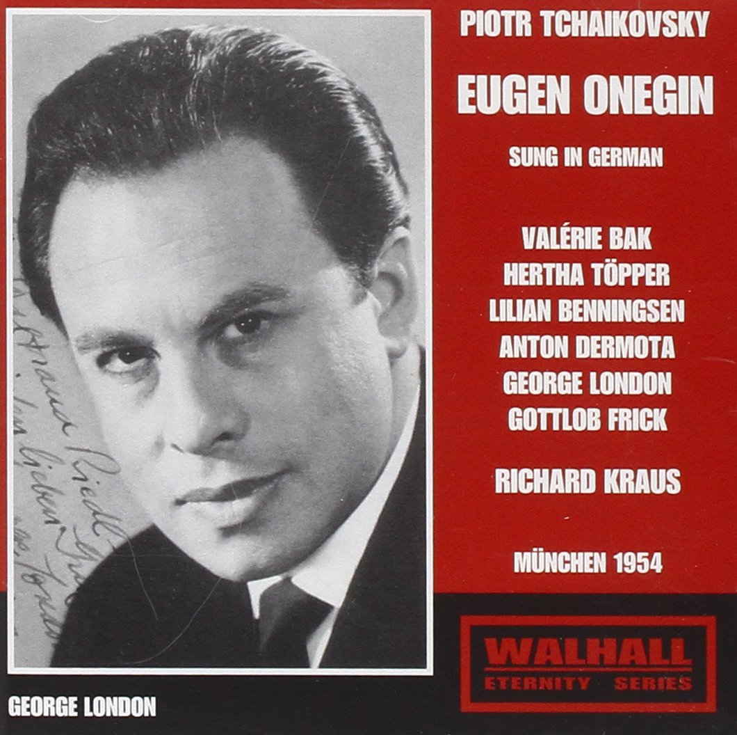 Eugen Oneguine - R. Kraus, 1954 cd