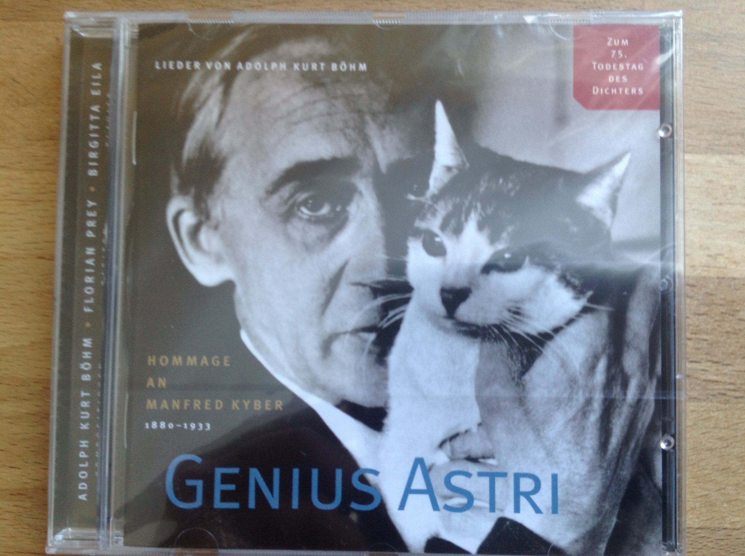 GENIUS ASTRI - Hommage an Manfred Kyber - Lieder von Adolph Kurt Böhm Music