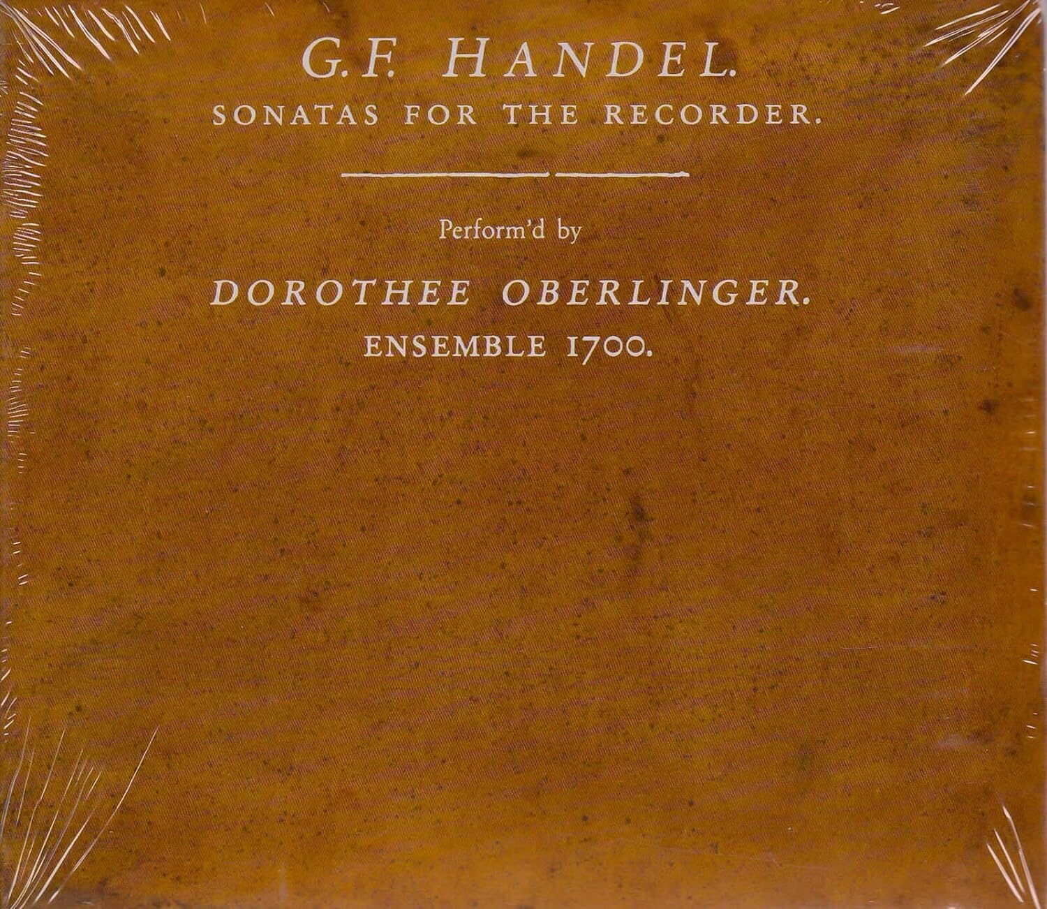 Sonatas For The Recorder Classical