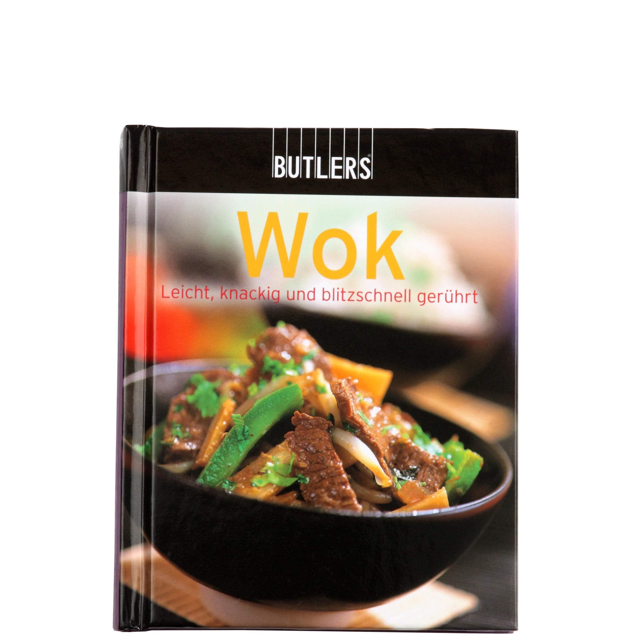 BUTLERS Kochbuch Mini-Kochbuch Wok-Gerichte - leckere Rezepte für den Wok - knackig frische Speisen - handliche kompakte Form Books